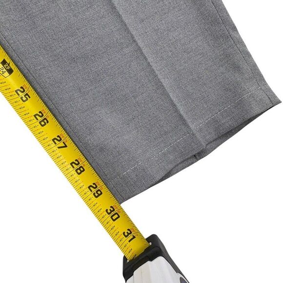 Banana Republic Ryan Curvy Fit Pants Tapered Light Gray Office Work Plus 16 - Picture 12 of 16